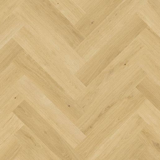 Quick-Step harðparket í fiskibeinamunstri – Nutmeg Oak