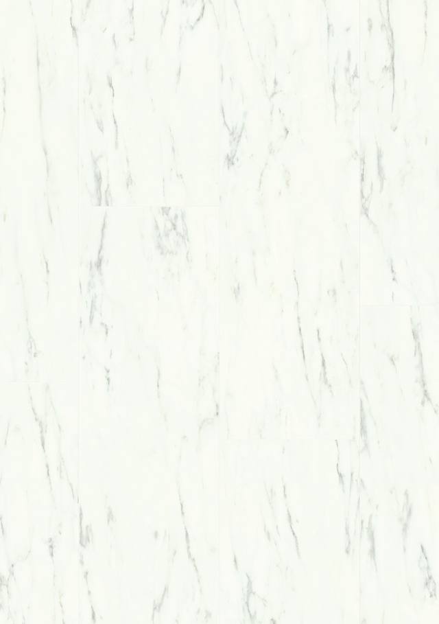 Quick-Step vínylflísar – Marble Carrara White 40136
