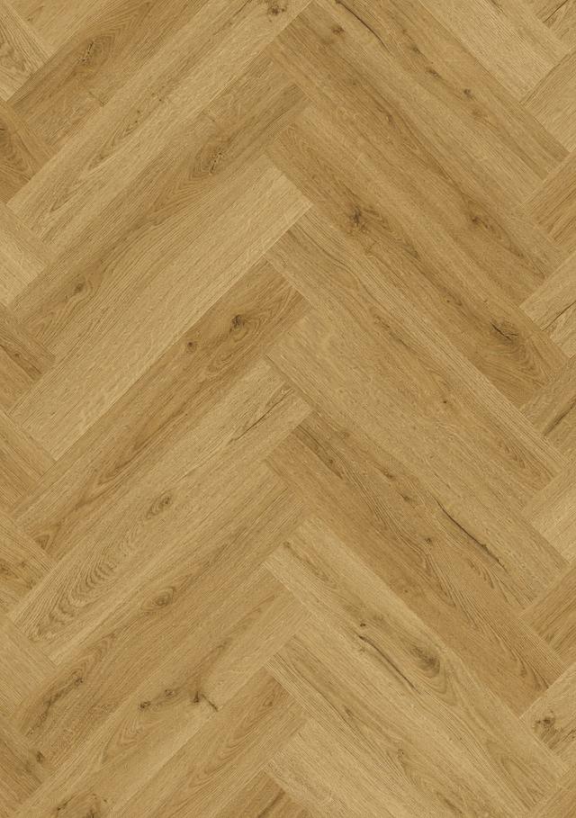 Quick-Step vínylparket í fiskibeinamunstri – Fiskibeina Botanic Smoked Oak