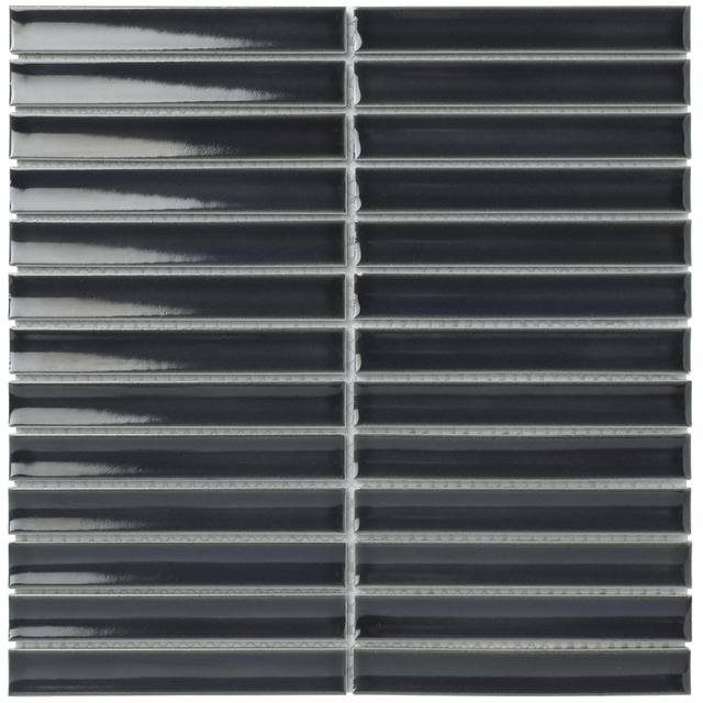 The Mosaic Factory Sevilla kitkat – Glossy Blue Grey Sevilla